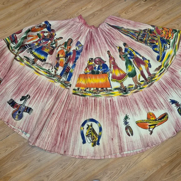 Colorful Artistic Skirt - Picture 1 of 7